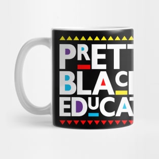 Pretty Black And Educated African Women Black History Month Mug